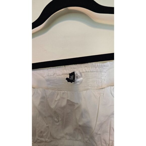 H&M DIVIDED Milkmaid Top | Size XXS - Picture 3 of 3